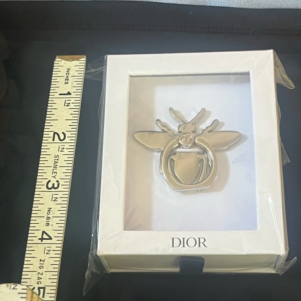 Dior Metallic Bee Ring for Cell Phone